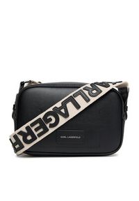 Karl Lagerfeld - KARL LAGERFELD Torebka A3W30310 Czarny. Kolor: czarny. Materiał: skórzane #3