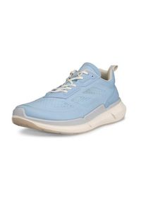 ecco - Buty do chodzenia damskie Ecco Sneaker Biom 2.2 Low. Kolor: niebieski. Materiał: syntetyk, materiał. Szerokość cholewki: normalna. Sport: turystyka piesza