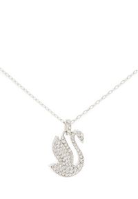 Swarovski Naszyjnik Iconic Swan 5647872 Srebrny. Materiał: srebrne. Kolor: srebrny #4