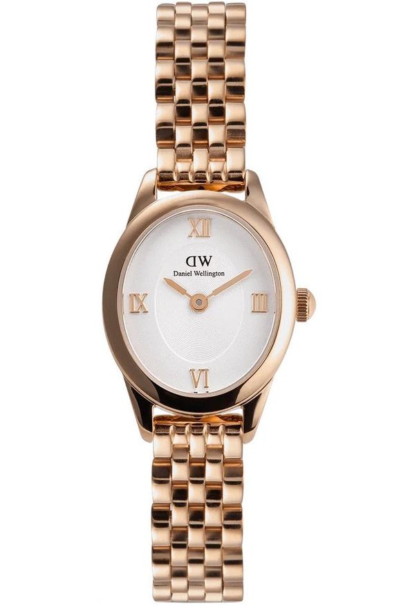 Zegarek damski Daniel Wellington DW00100805 różowe złoto. Kolor: złoty, wielokolorowy, różowy