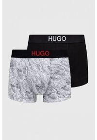 Hugo - Bokserki (2-pack). Kolor: biały. Materiał: bawełna #1