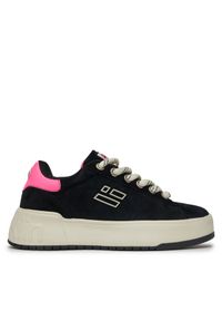 Sneakersy D.Franklin. Kolor: czarny