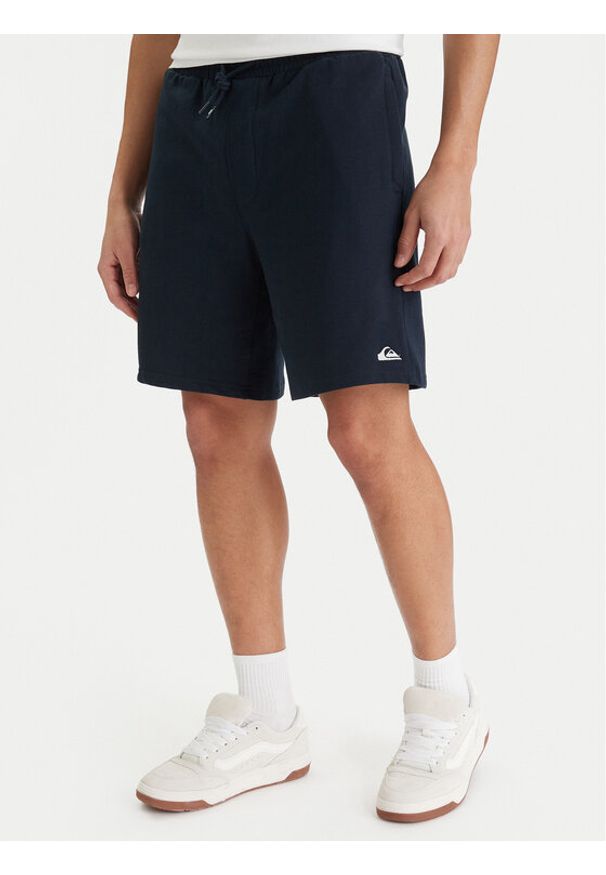 Quiksilver Szorty sportowe EQYFB03372 Granatowy Regular Fit. Kolor: niebieski. Materiał: bawełna, syntetyk. Styl: sportowy