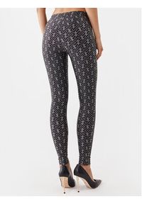 Elisabetta Franchi Legginsy PA-026-36E2-5878 Czarny Slim Fit. Kolor: czarny. Materiał: syntetyk #6