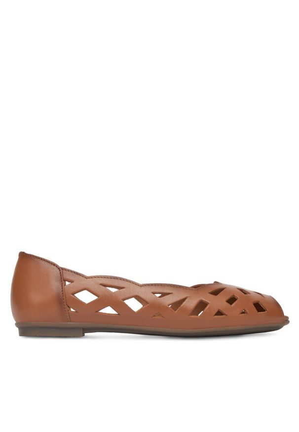 Lasocki Baleriny WI23-SORANO-13 Brązowy. Kolor: brązowy. Materiał: skóra