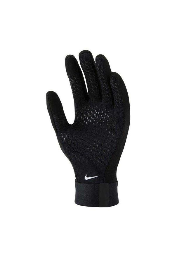 Nike - Rękawiczki Dziecięce Academy ThermaFit Logo Gloves. Kolor: czarny. Sport: turystyka piesza