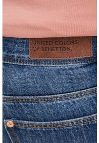 United Colors of Benetton jeansy męskie. Kolor: niebieski