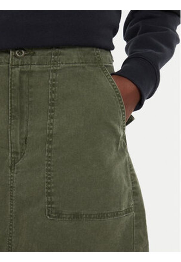 Levi's® Spódnica jeansowa Surplus A8696-0002 Zielony Regular Fit. Kolor: zielony. Materiał: bawełna