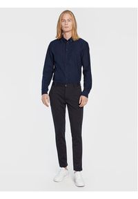 Blend Spodnie materiałowe Napa 20711182 Granatowy Slim Fit. Kolor: niebieski. Materiał: syntetyk #4
