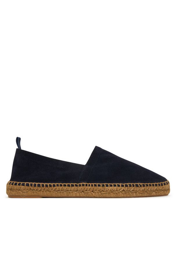 Castañer Espadryle Pablo 23419 Niebieski. Kolor: niebieski. Materiał: skóra, zamsz