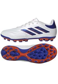 Adidas - Buty adidas Copa PURE.2 League 2G/3G Ag M IG6409 białe. Kolor: biały. Materiał: syntetyk, skóra. Szerokość cholewki: normalna