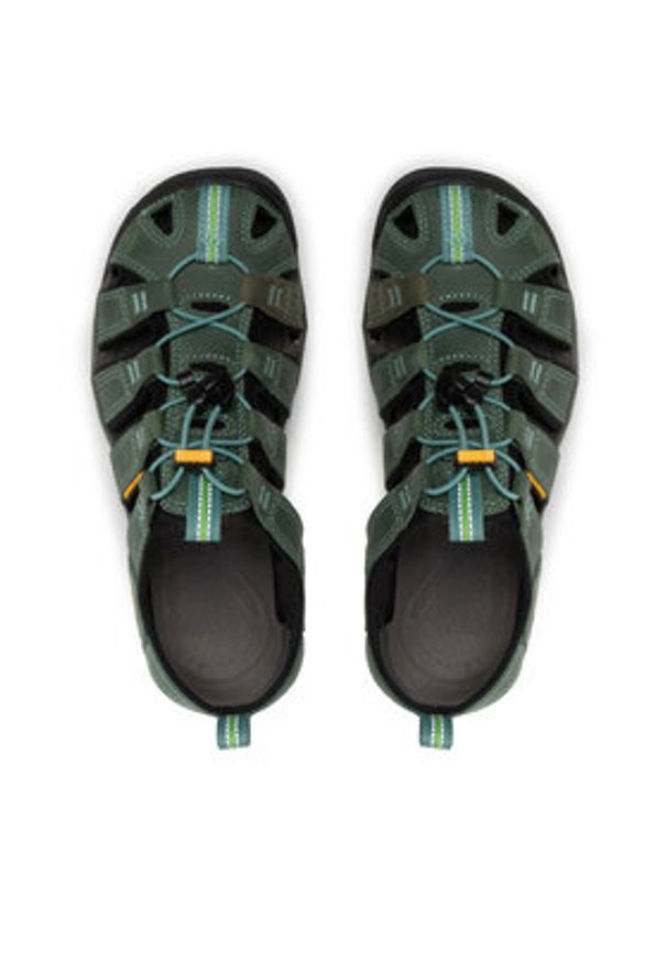 keen - Keen Sandały Clearwather Cnx Leather 1014371 Zielony. Kolor: zielony. Materiał: skóra, nubuk