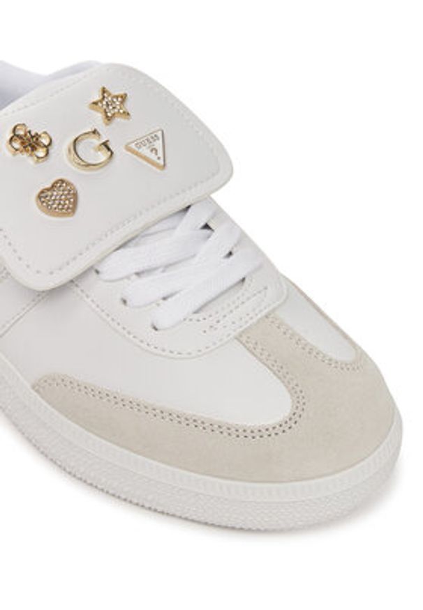 Guess Sneakersy FLTOL2 ELE12 Biały. Kolor: biały. Materiał: skóra