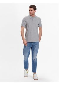 United Colors of Benetton - United Colors Of Benetton Polo 3089J3179 Szary Regular Fit. Typ kołnierza: polo. Kolor: szary. Materiał: bawełna #3