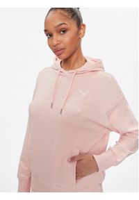 Puma Bluza Her 673110 Różowy Relaxed Fit. Kolor: różowy. Materiał: bawełna #3