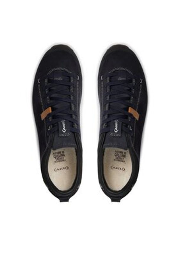Aku Trekkingi Bellamont 3 Suede GT GORE-TEX 504.3 Granatowy. Kolor: niebieski. Materiał: zamsz, skóra. Technologia: Gore-Tex. Sport: turystyka piesza