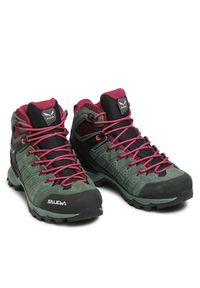 Salewa Trekkingi Ws Alp Mate Mid Wp 61385-5085 Zielony. Kolor: zielony. Materiał: skóra, zamsz #4