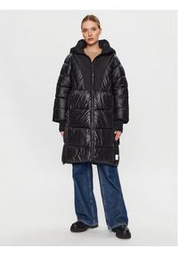 Didriksons Płaszcz zimowy Andrea 504308 Czarny Oversize. Kolor: czarny. Materiał: syntetyk. Sezon: zima
