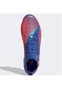 Adidas - Buty piłkarskie adidas Predator Edge.1 L Sg M H02973 niebieskie niebieskie. Zapięcie: sznurówki. Kolor: niebieski. Materiał: syntetyk. Sport: piłka nożna