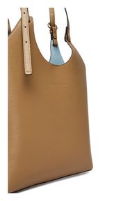 TOMMY HILFIGER - Tommy Hilfiger Torebka Th Modern Tote AW0AW18618 Brązowy. Kolor: brązowy. Materiał: skórzane #4