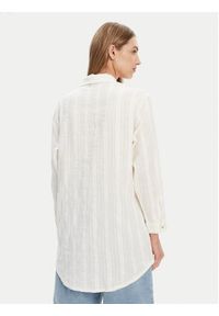 Roxy Koszula ERJX603447 Écru Relaxed Fit. Materiał: bawełna