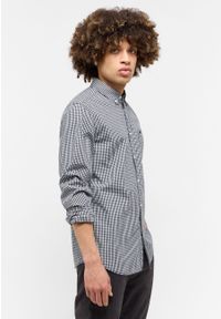 Mustang - MUSTANG CHESTER MĘSKA KOSZULA W KRATĘ KRATA GINGHAM BLUE CHECK 1015613 12635. Styl: elegancki