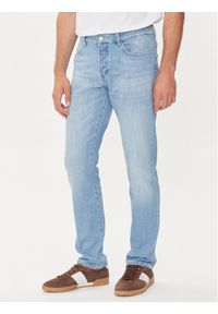 BOSS Jeansy Delaware3-1-Bf 50513692 Niebieski Slim Fit. Kolor: niebieski