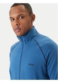 BOSS Bluza Mix&Match 50515307 Niebieski Regular Fit. Kolor: niebieski. Materiał: bawełna #3