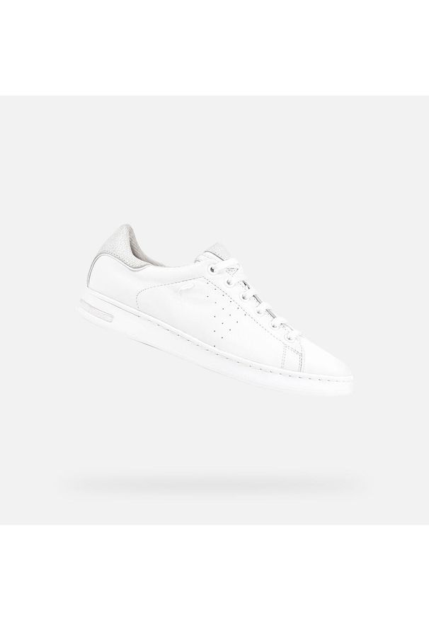 Sneakersy damskie Geox Jaysen. Okazja: na co dzień. Kolor: biały, szary, wielokolorowy. Styl: casual, sportowy