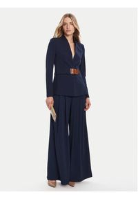 Rinascimento Marynarka CFC0126214003 Granatowy Slim Fit. Kolor: niebieski. Materiał: syntetyk #4