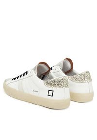 D.A.T.E. Sneakersy Hill Low Shiny W431-HL-SH Biały. Kolor: biały. Materiał: skóra #5