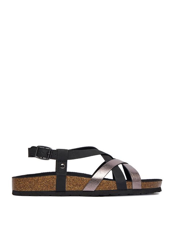 Jenny - Sandały JENNY. Kolor: czarny