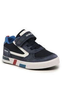 Geox Sneakersy B Kilwi Boy B35A7B01422C4211 S Granatowy. Kolor: niebieski