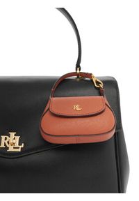 Lauren Ralph Lauren - LAUREN RALPH LAUREN Bilonówka 432P15687003 Czerwony. Kolor: czerwony. Materiał: skóra #4