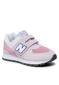 New Balance Sneakersy PV574DH2 Różowy. Kolor: różowy. Materiał: zamsz, skóra. Model: New Balance 574 #6