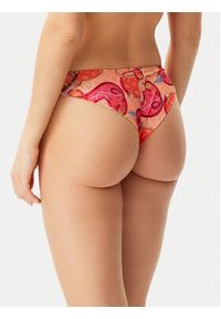 Guess Dół od bikini E5GO16 KCR12 Pomarańczowy. Kolor: pomarańczowy. Materiał: syntetyk