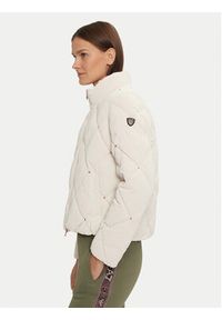 EA7 Emporio Armani Kurtka zimowa 6DTB14 TNDMZ 1120 Beżowy Regular Fit. Kolor: beżowy. Materiał: syntetyk. Sezon: zima #4