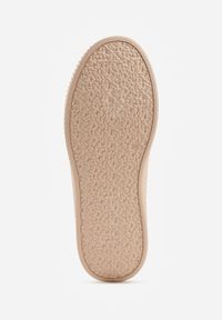 Born2be - Beżowe Trampki z Imitacji Zamszu z Nieregularną Podeszwą ze Żłobieniami Naranatea. Okazja: na co dzień, na randkę. Kolor: beżowy. Materiał: zamsz. Szerokość cholewki: normalna. Styl: casual #7