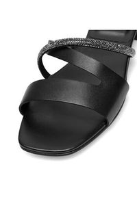 Badura Klapki BRITTOLI-A022-01 Czarny. Kolor: czarny. Materiał: skóra #3
