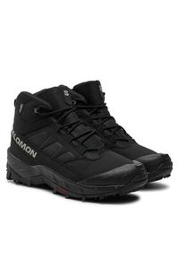 salomon - Salomon Trekkingi Crosstrak Waterproof L47570200 Czarny. Kolor: czarny. Materiał: materiał. Sport: turystyka piesza #3