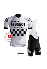 REDTED - Camisola de ciclismo Racing Peugeot Branco - RedTed. Kolor: wielokolorowy, różowy. Materiał: poliester