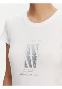 Armani Exchange T-Shirt XW000511 AF11929 U0002 Biały Slim Fit. Kolor: biały. Materiał: bawełna #4