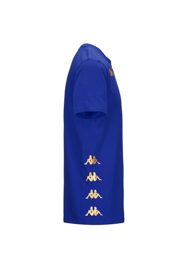 Koszulka dla dzieci Kappa Giovo. Kolor: wielokolorowy, niebieski. Sport: piłka nożna