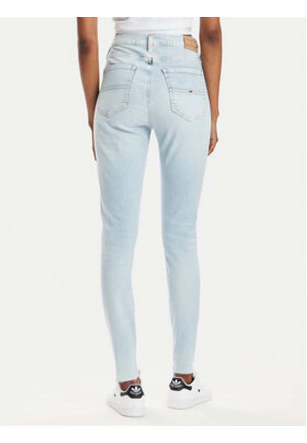 Tommy Jeans Jeansy Sylvia DW0DW17590 Błękitny Skinny Fit. Kolor: niebieski