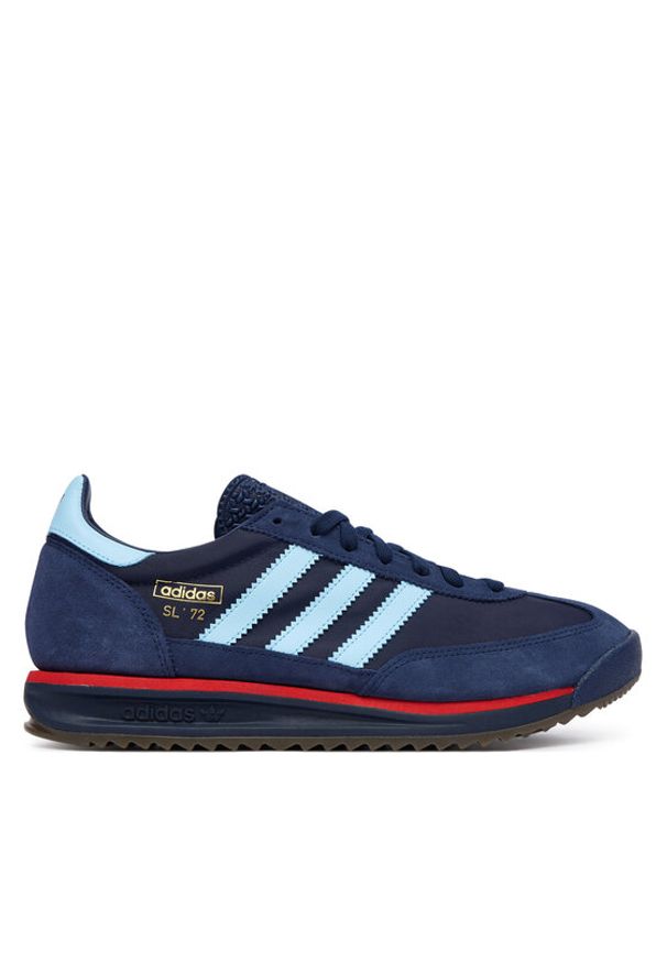 Adidas - adidas Sneakersy SL 72 RS JQ9722 Granatowy. Kolor: niebieski. Materiał: skóra