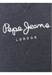 Pepe Jeans Bluza Nouvel Hoodie PM582521 Granatowy Regular Fit. Kolor: niebieski. Materiał: bawełna, syntetyk #2