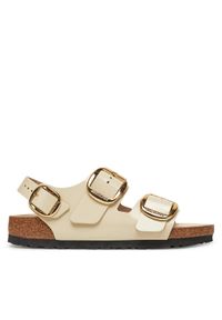 Birkenstock Sandały Milano BB LENA HS 1025395 Écru. Materiał: skóra