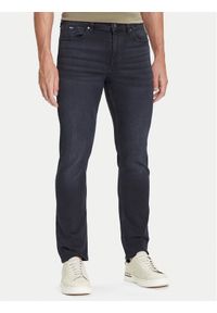 BOSS Jeansy P-Delaware 50546919 Czarny Slim Fit. Kolor: czarny
