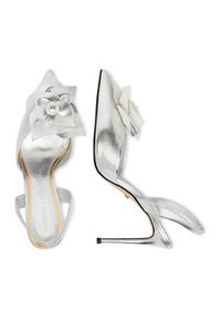 Gino Rossi - GINO ROSSI Szpilki CEO-ROSE-LT2155-1 Srebrny. Kolor: srebrny. Materiał: skóra. Obcas: na szpilce #9