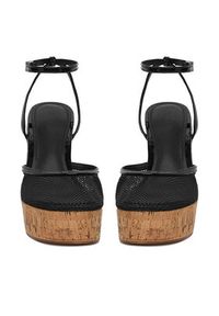 Badura Sandały EO-ALANA-25-3-12YY Czarny. Kolor: czarny. Materiał: materiał #3